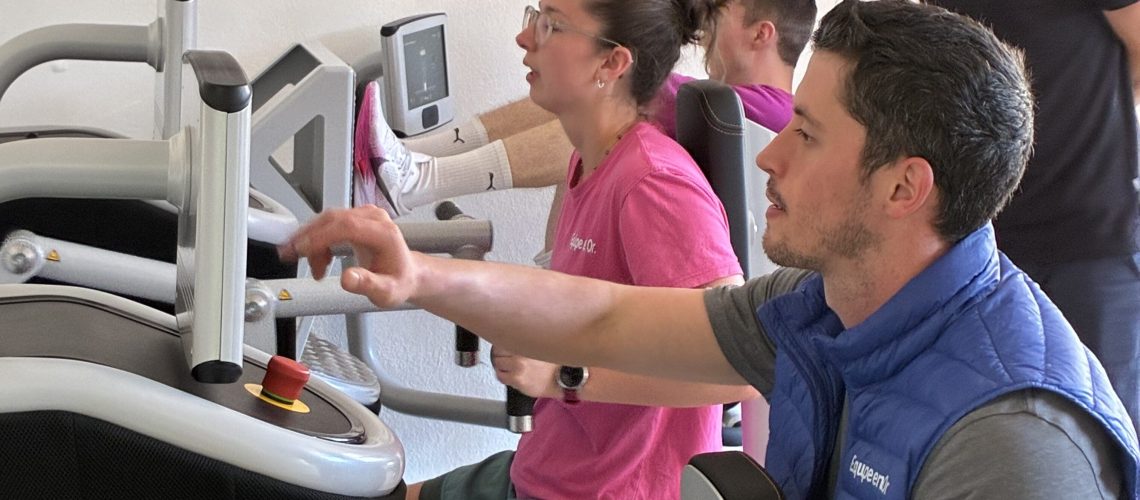 Découverte de l'EGYM à Toussieu, près de Lyon.